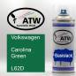 Preview: Volkswagen, Carolina Green, L62D: 400ml Sprühdose, von ATW Autoteile West.